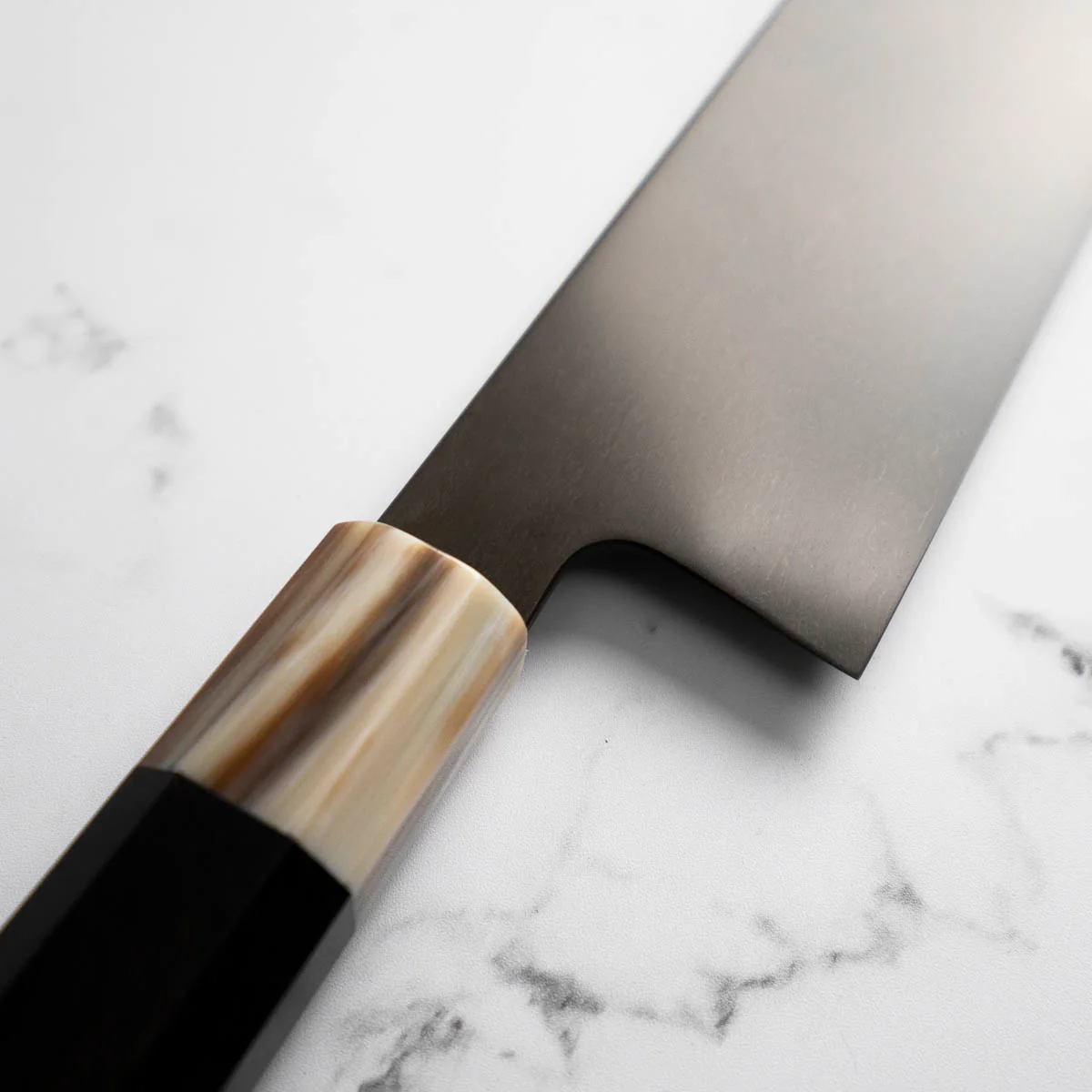 Shoichi Hashimoto Omodaka White 1 Honyaki Gyuto 240mm - Image 4