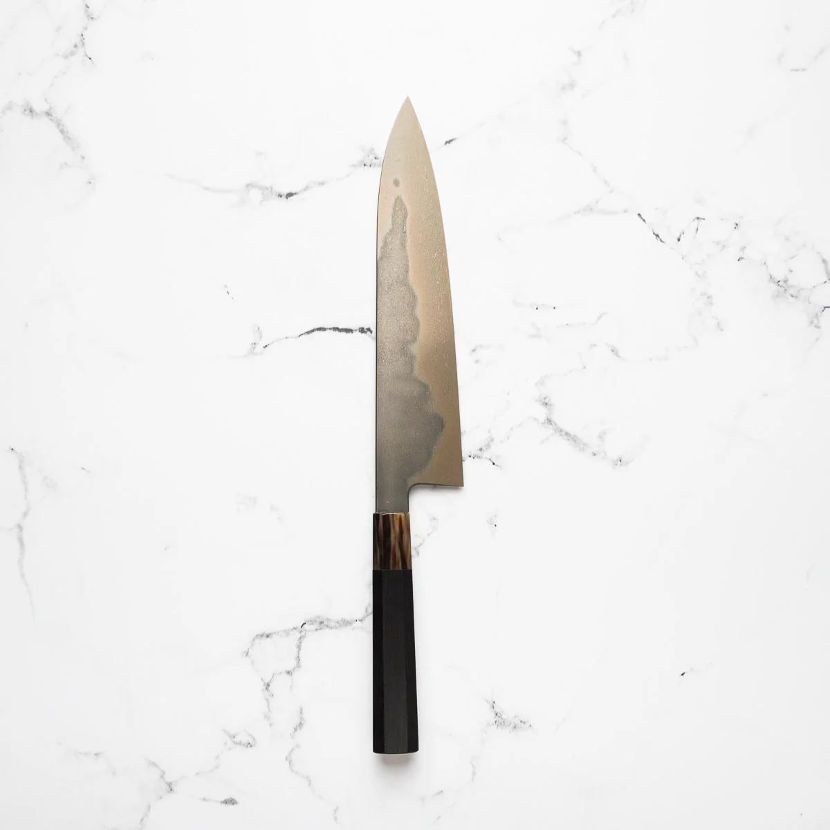 Shoichi Hashimoto White 2 Honyaki Gyuto 240mm - Image 4