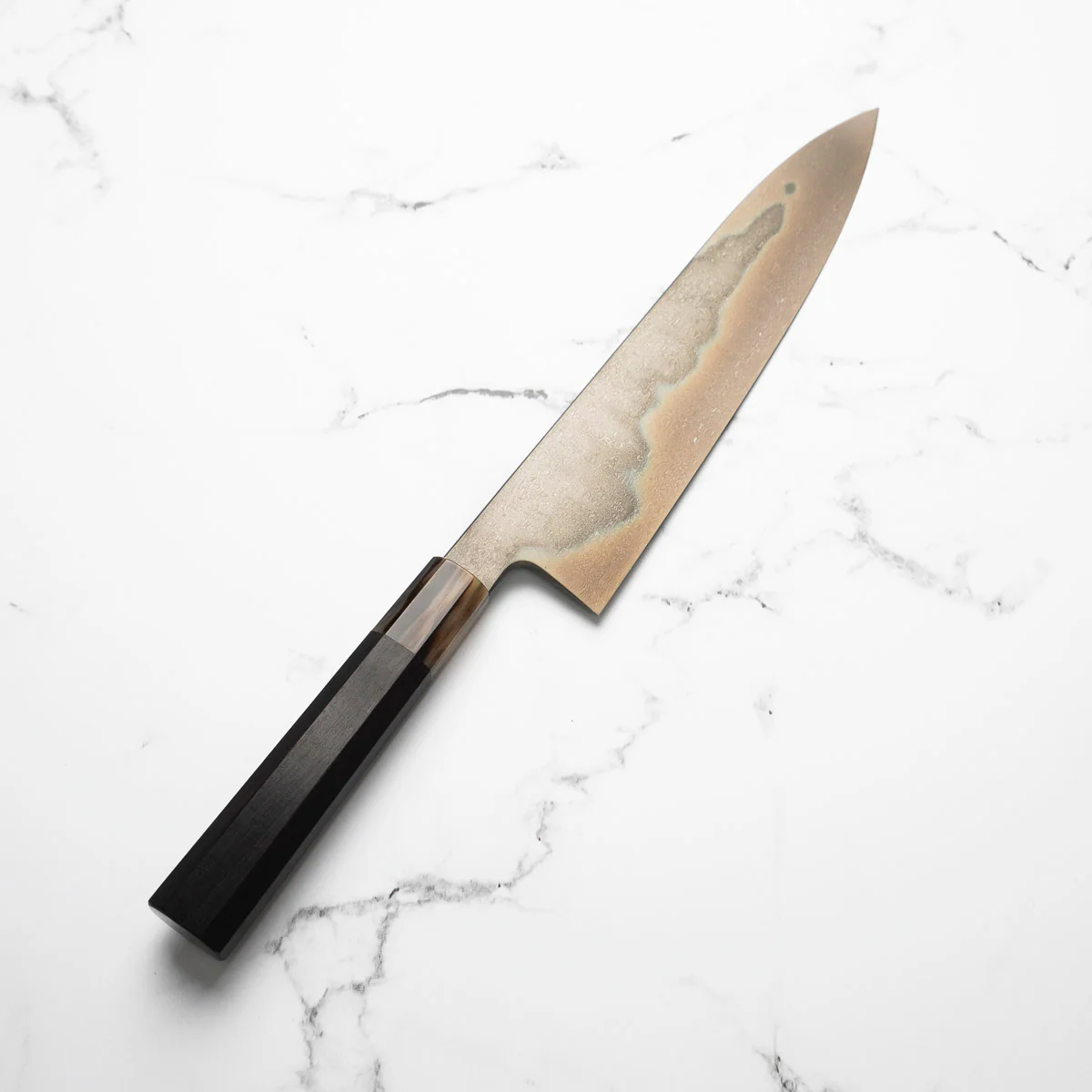 Shoichi Hashimoto White 2 Honyaki Gyuto 240mm - Image 6