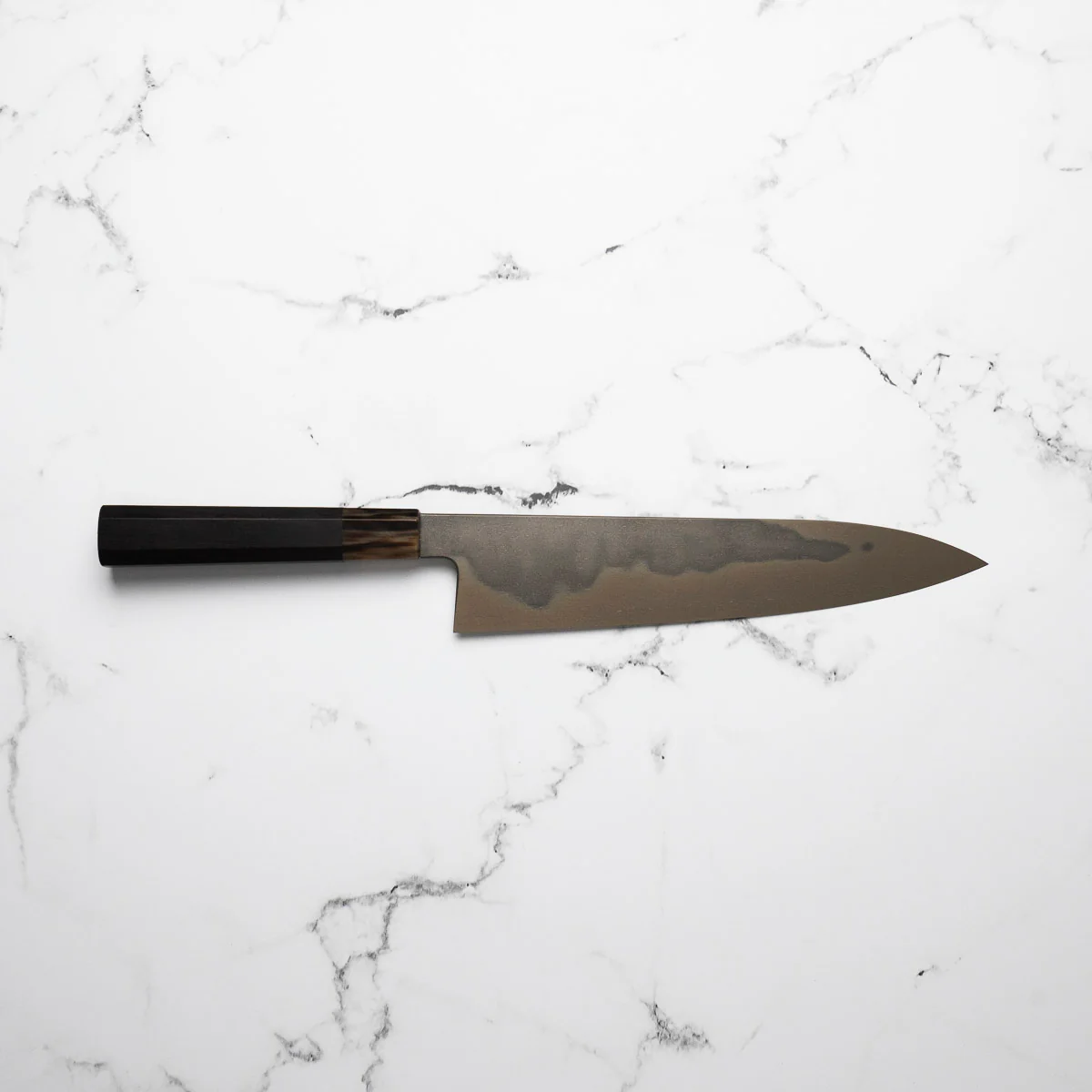 Shoichi Hashimoto White 2 Honyaki Gyuto 240mm - Image 8