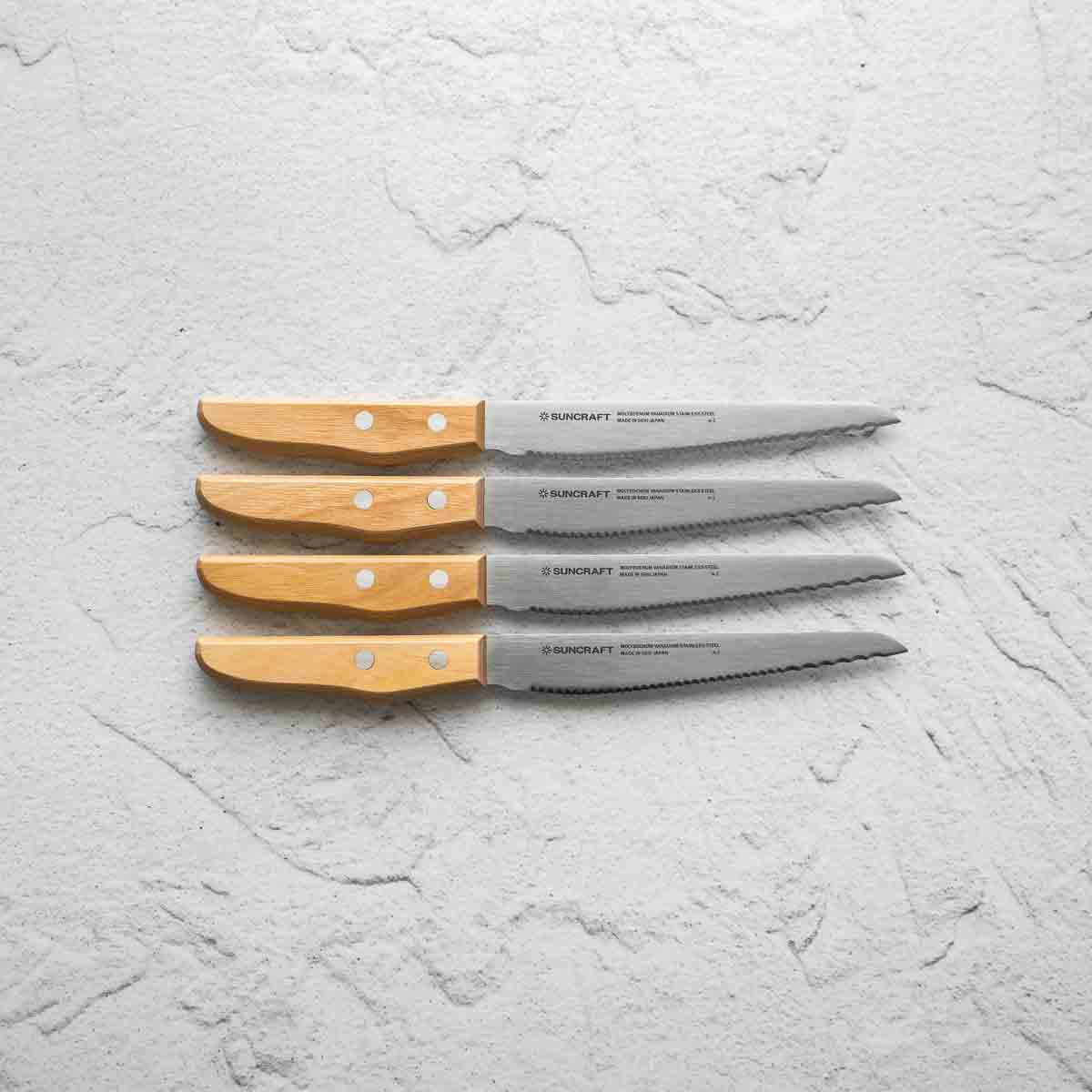 Suncraft Senzo Steak Knife Set - Image 3