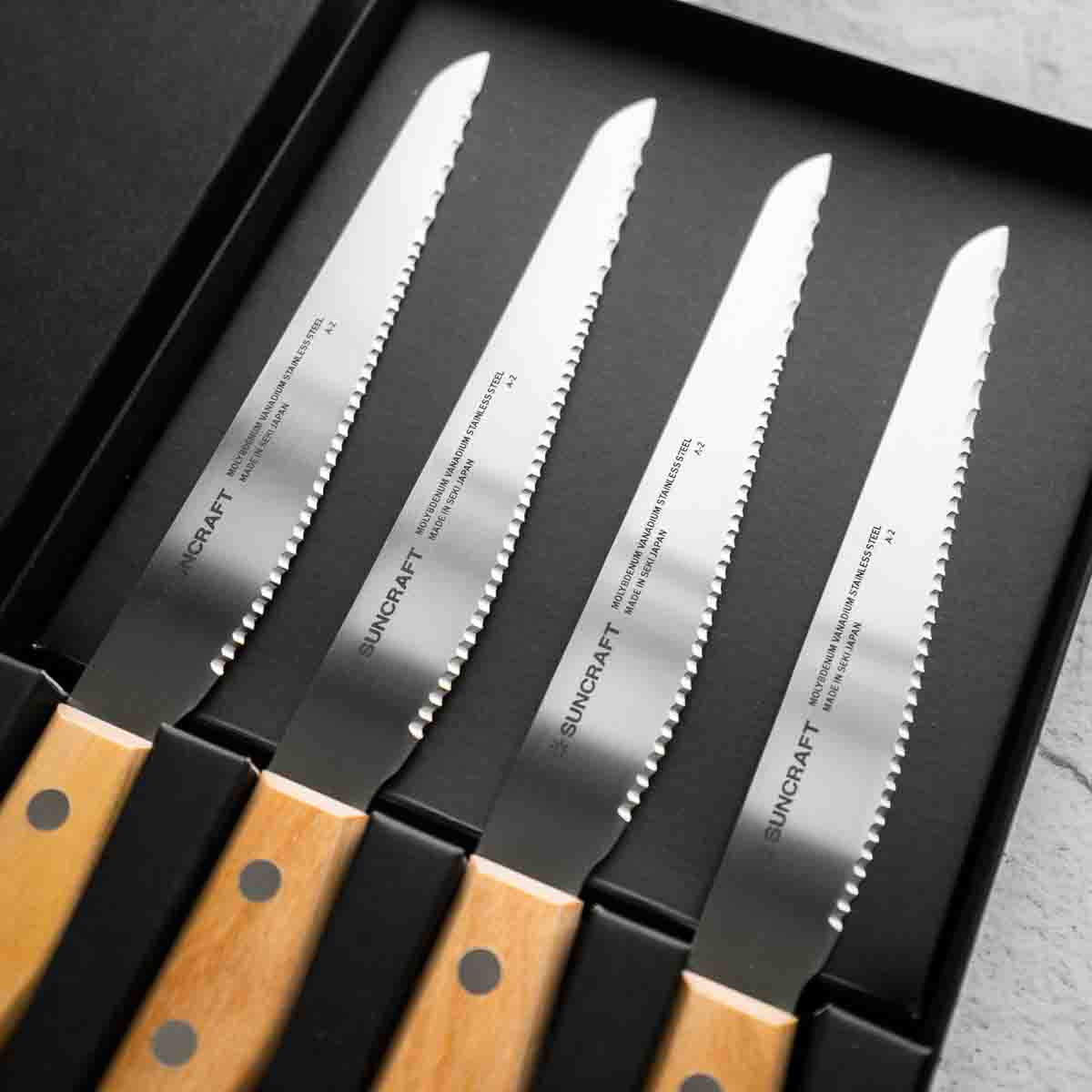 Suncraft Senzo Steak Knife Set - Image 5
