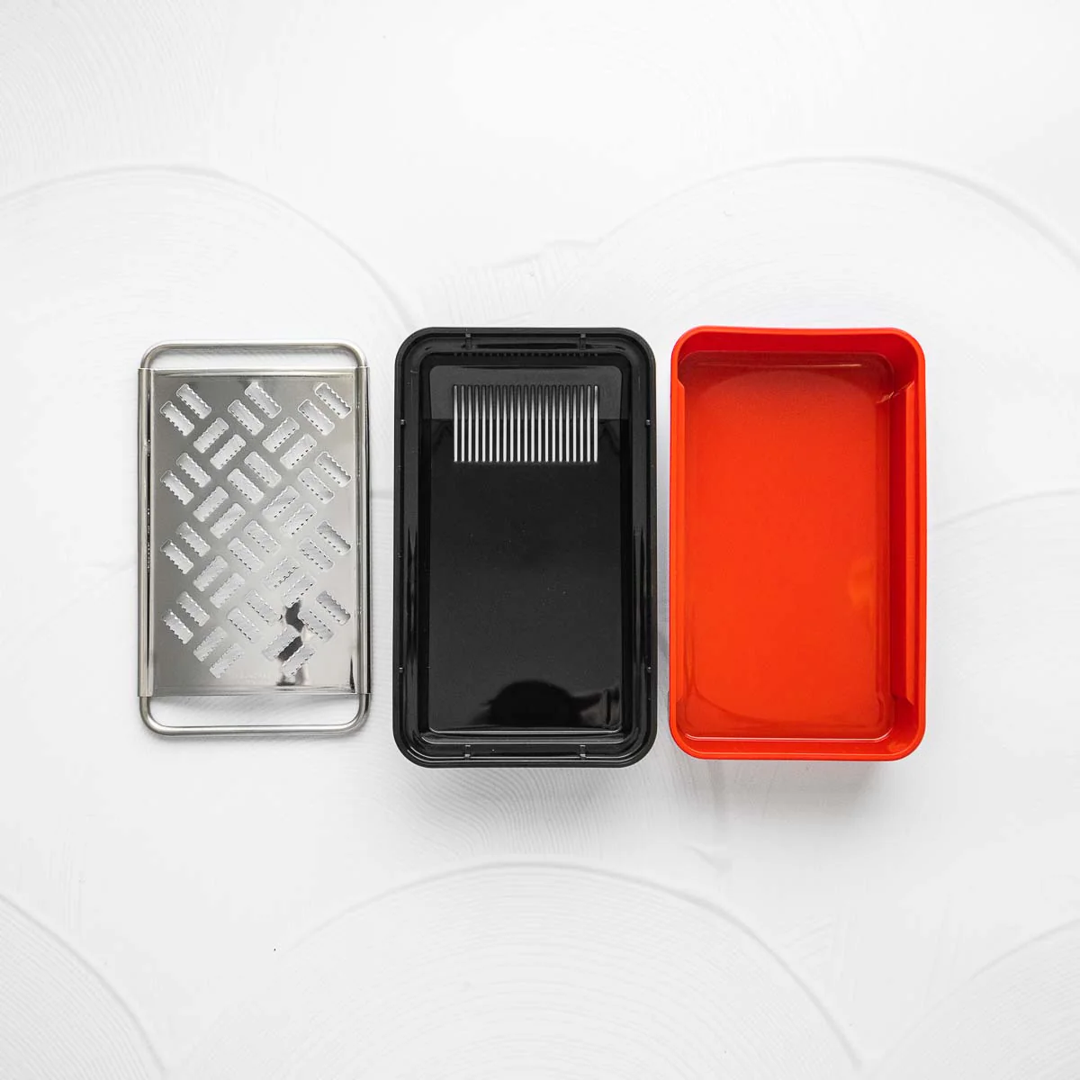 Suncraft Vegetable Grater - Black/Red - Image 2