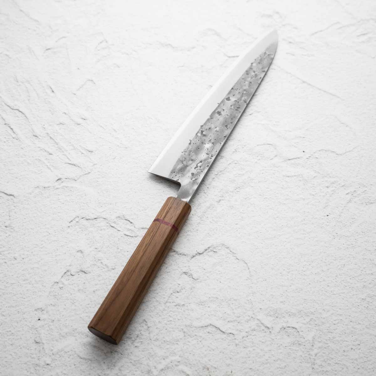 Tadafusa "Seido" Blue 2 Nashiji Gyuto 240mm - Image 4