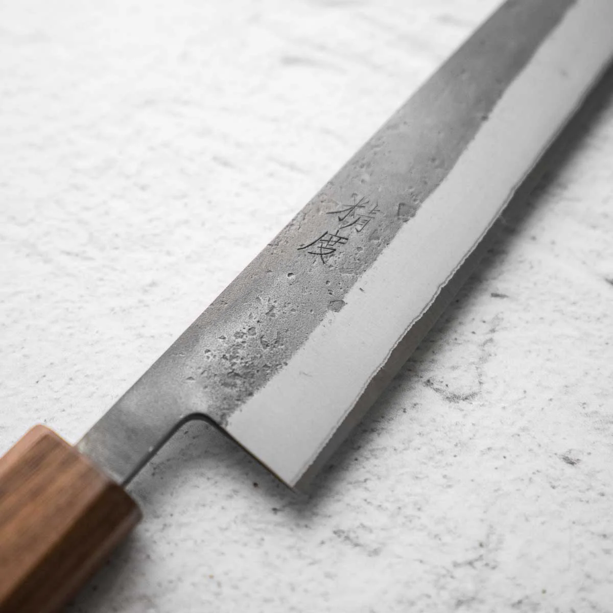 Tadafusa "Seido" Blue 2 Nashiji Sujihiki 270mm - Image 2