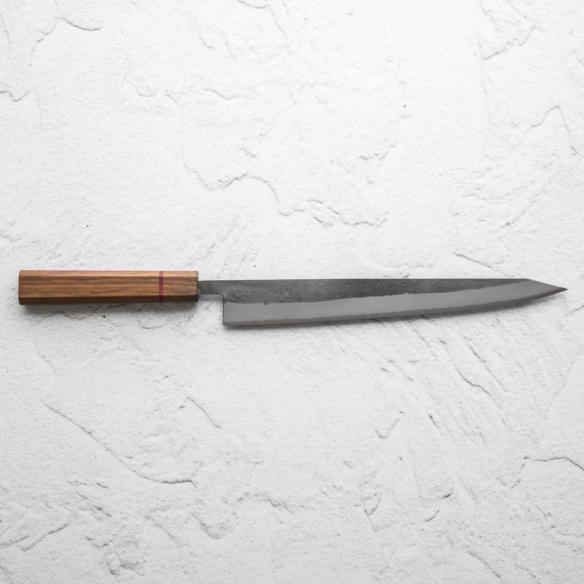 Tadafusa "Seido" Blue 2 Nashiji Sujihiki 270mm - Image 3