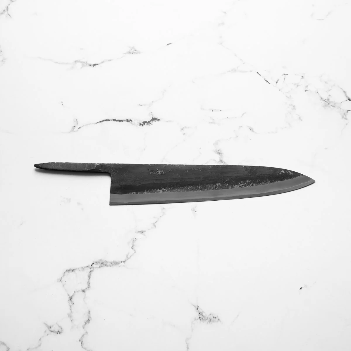 Tadafusa "Seido" White 2 Kurouchi Gyuto 210mm - Blade Only - Image 3