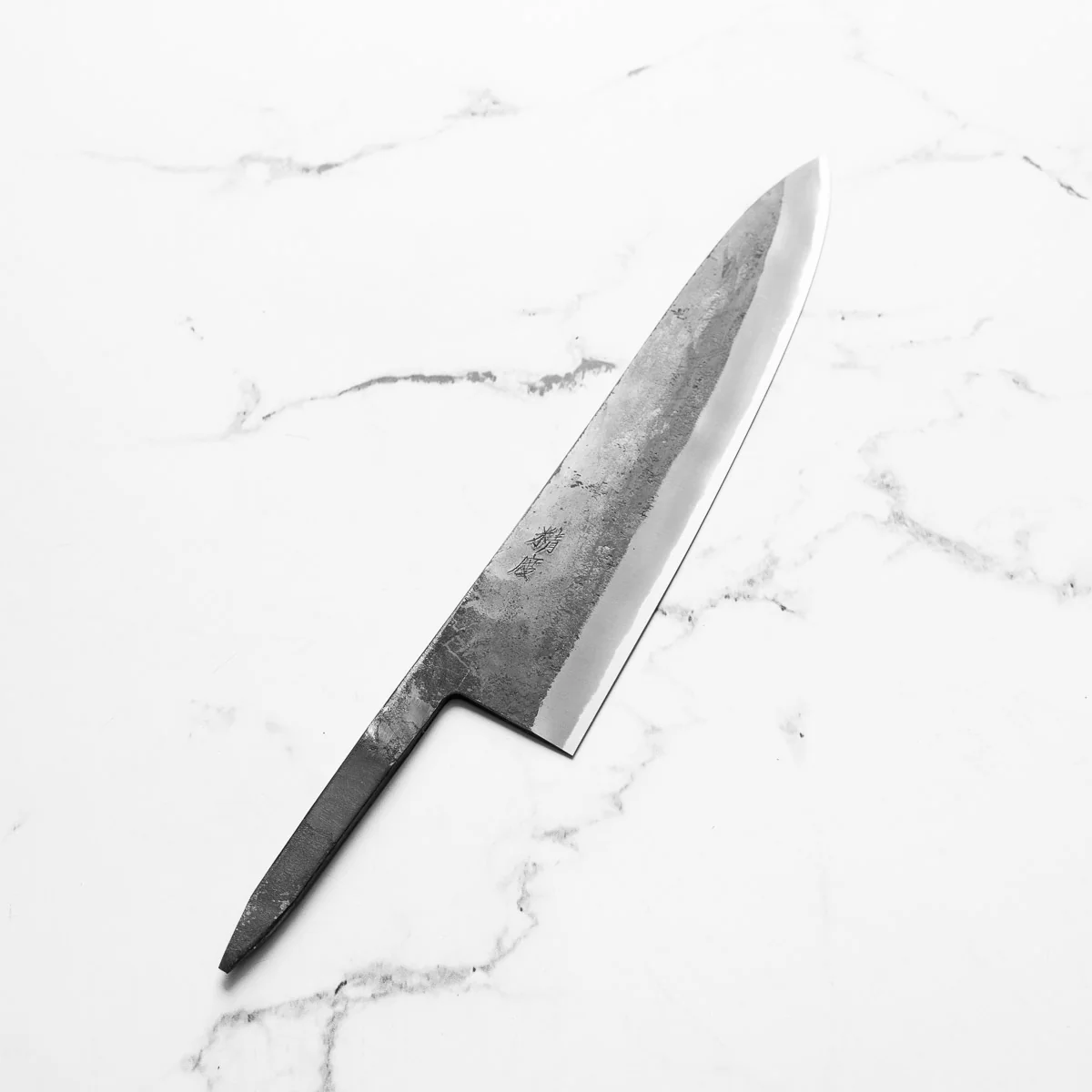 Tadafusa "Seido" White 2 Kurouchi Gyuto 240mm - Blade Only - Image 2