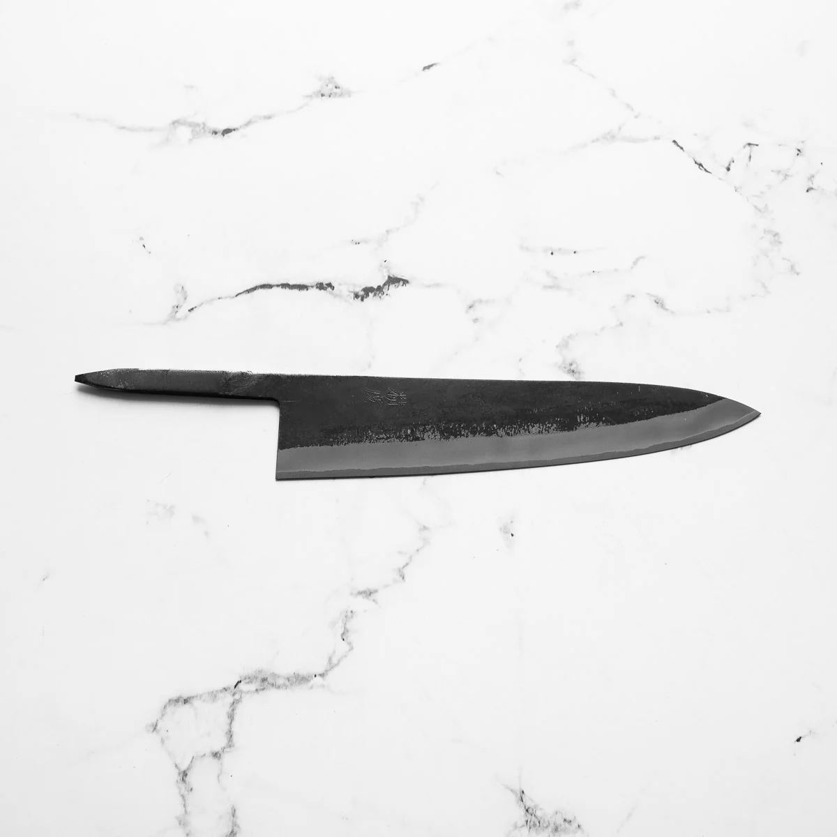 Tadafusa "Seido" White 2 Kurouchi Gyuto 240mm - Blade Only - Image 4