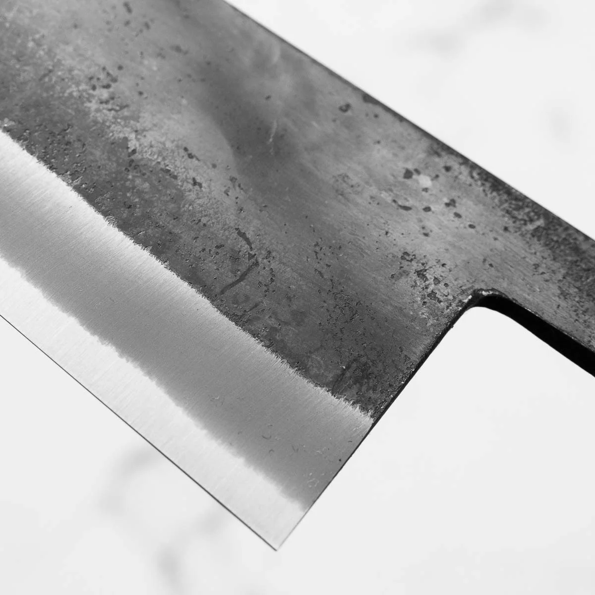 Tadafusa "Seido" White 2 Kurouchi Gyuto 240mm - Blade Only - Image 6