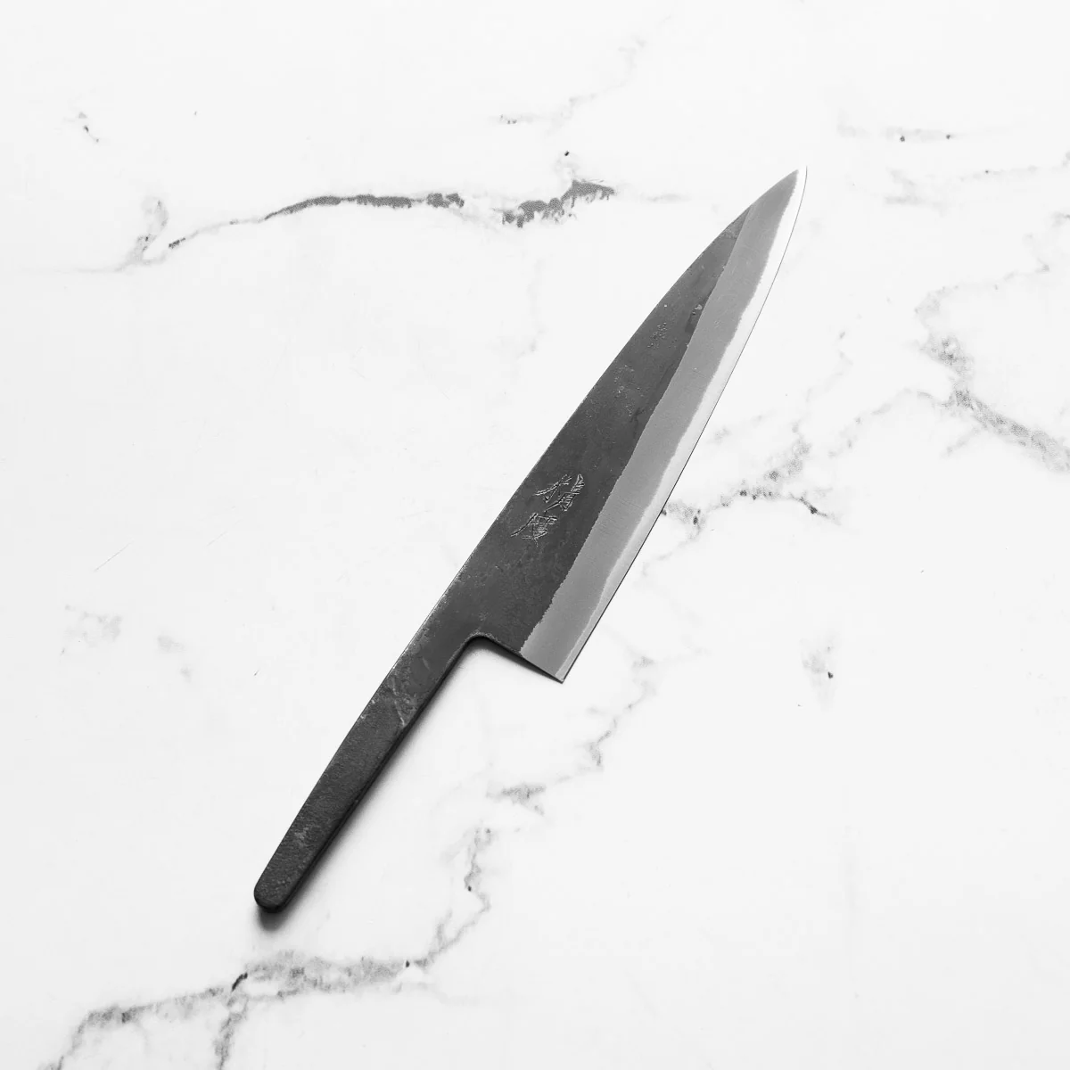 Tadafusa "Seido" White 2 Kurouchi Petty 135mm - Blade Only - Image 2