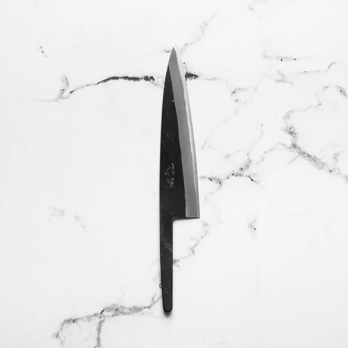 Tadafusa "Seido" White 2 Kurouchi Petty 135mm - Blade Only - Image 3