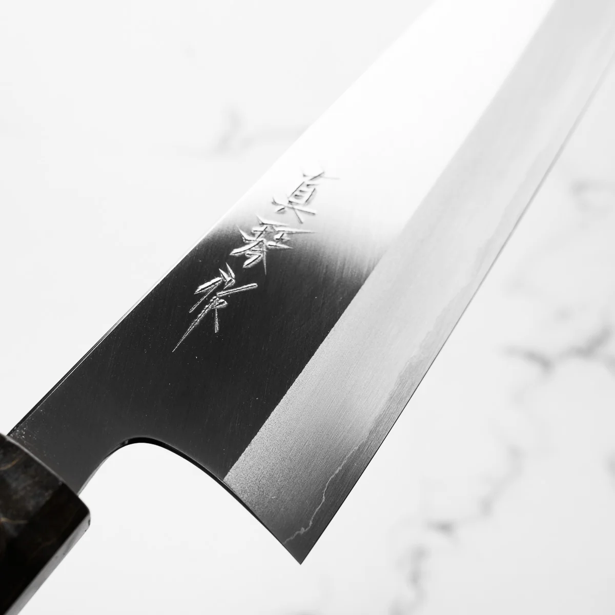 Tadokoro Hamono Ginsan Gyuto 240mm - Maple Turquoise - Image 3
