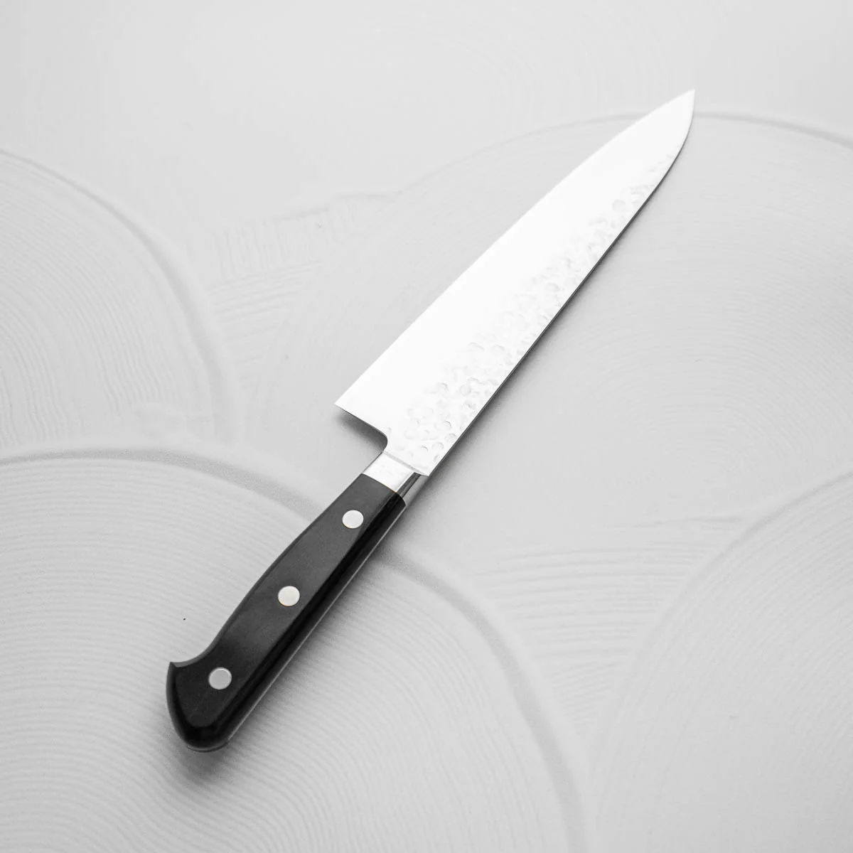 Takamura Migaki VG10 Tsuchime Gyuto 210mm - Image 6
