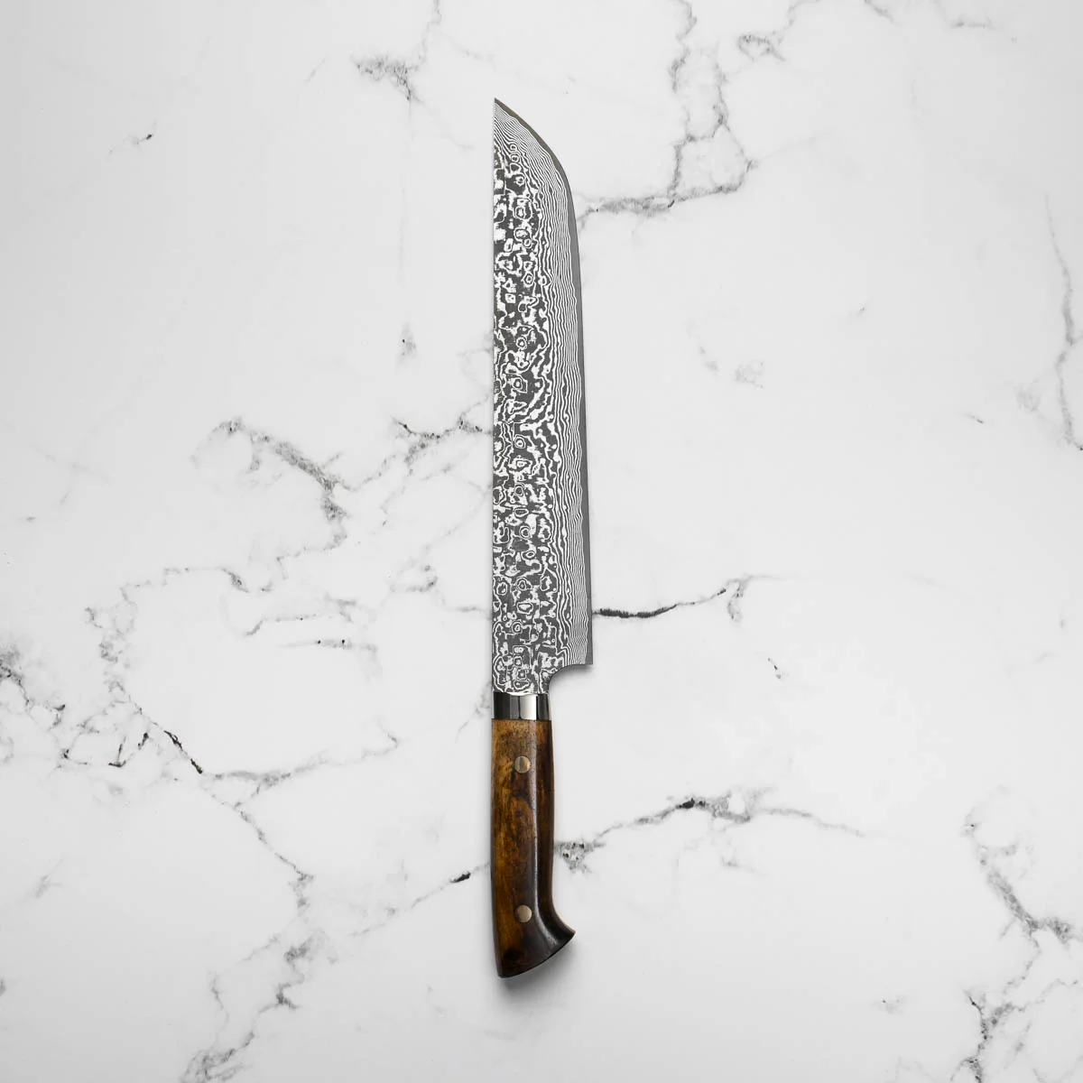 Takeshi Saji R2/SG2 Damascus Sakimaru Sujihiki 240mm BCW - Image 3