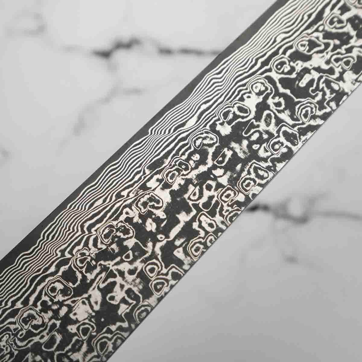 Takeshi Saji R2/SG2 Damascus Sakimaru Sujihiki 240mm BCW - Image 5