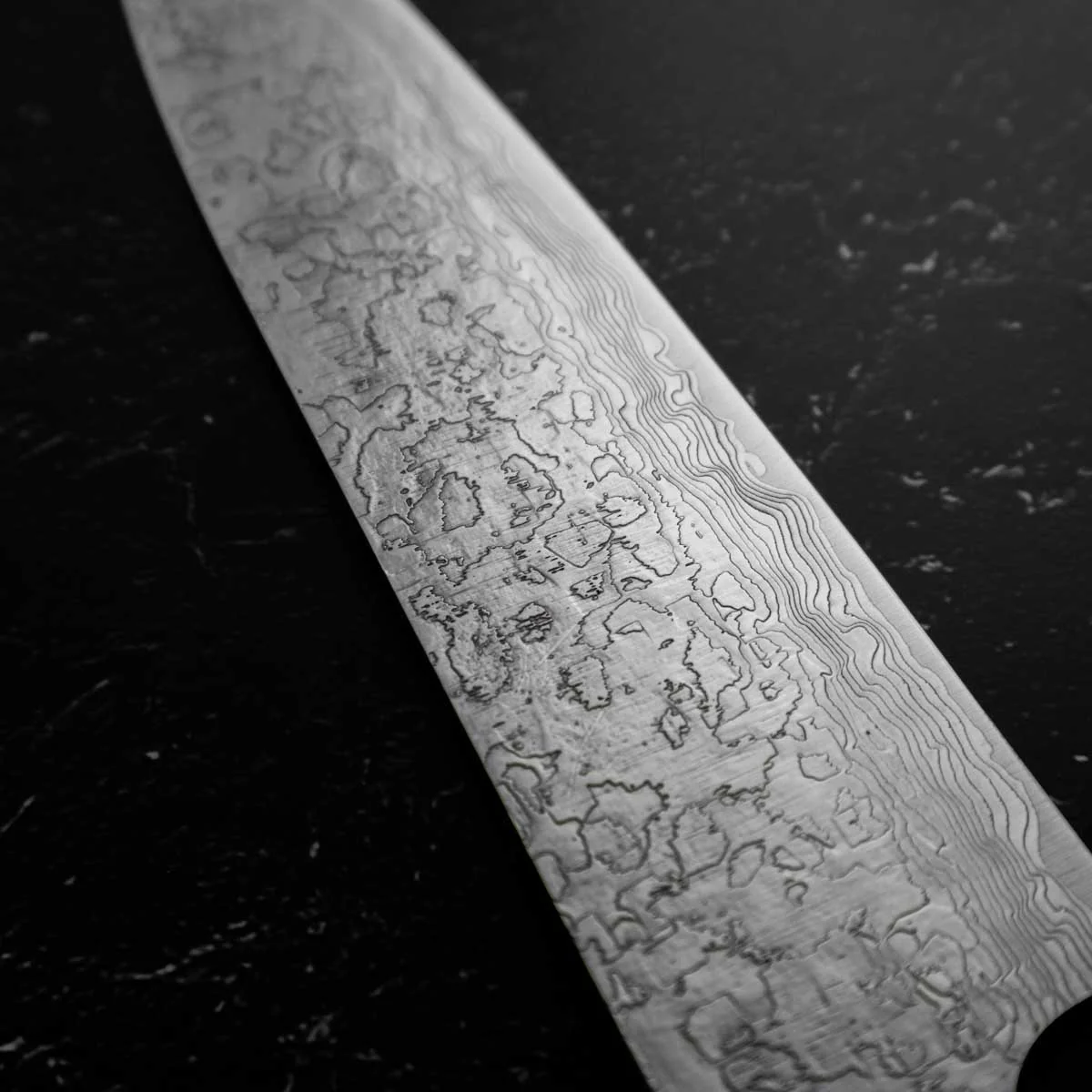 Takeshi Saji R2/SG2 Diamond Damascus Gyuto 210mm - Image 6
