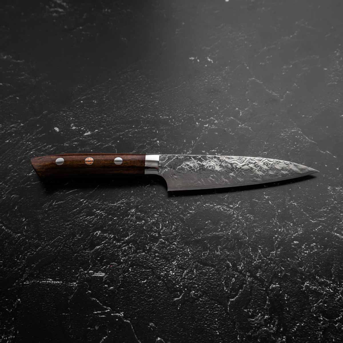 Takeshi Saji R2/SG2 Diamond Damascus Petty 135mm - Image 4