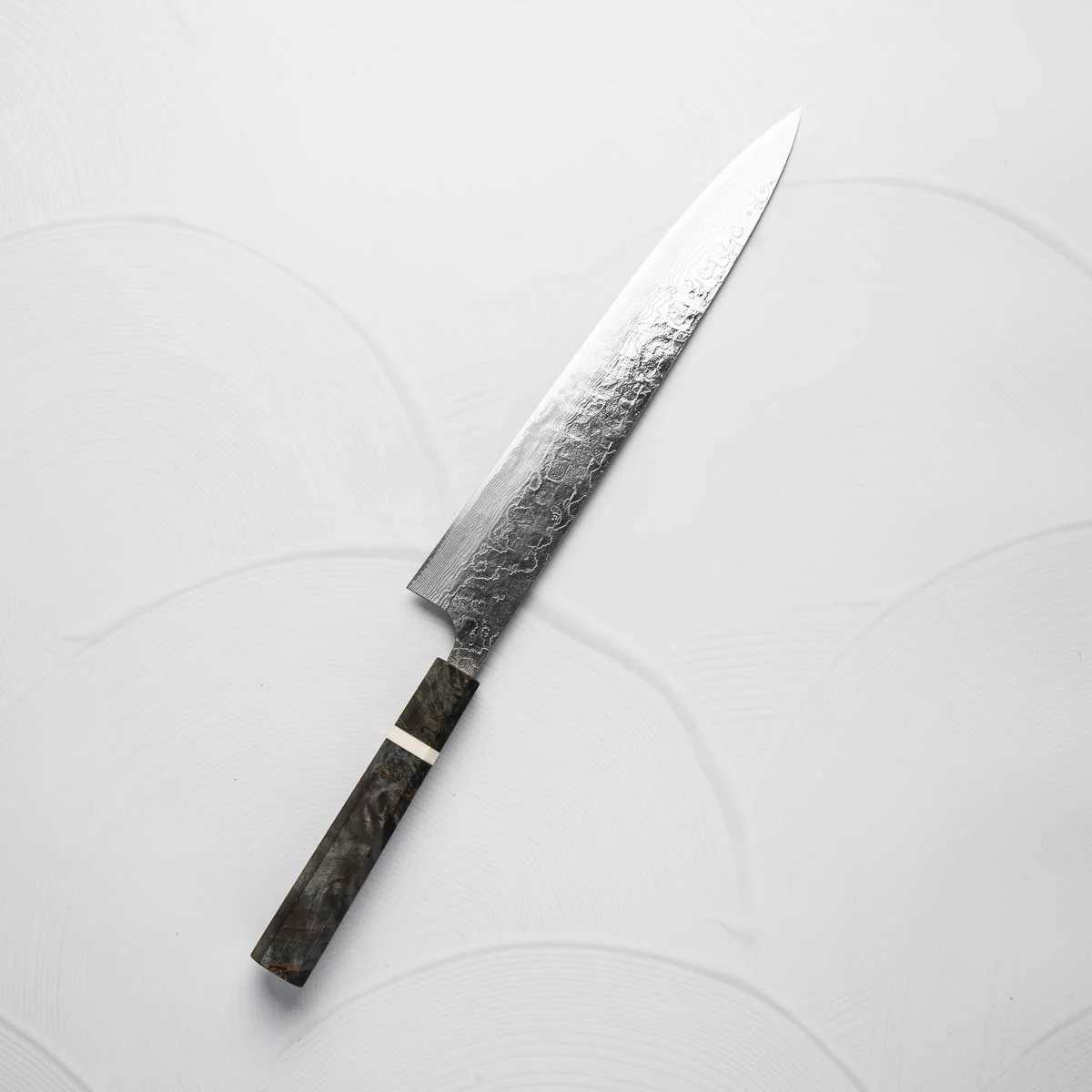Takeshi Saji R2/SG2 Diamond Damascus Sujihiki 270mm - Maple - Image 6