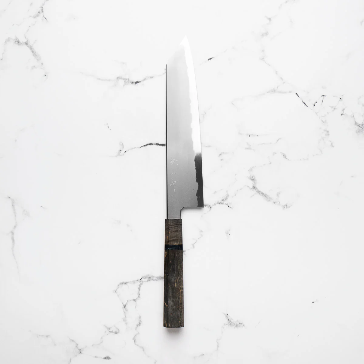Tetsujin Hamono Blue 2 So Kasumi Kiritsuke Gyuto 240mm - Image 3