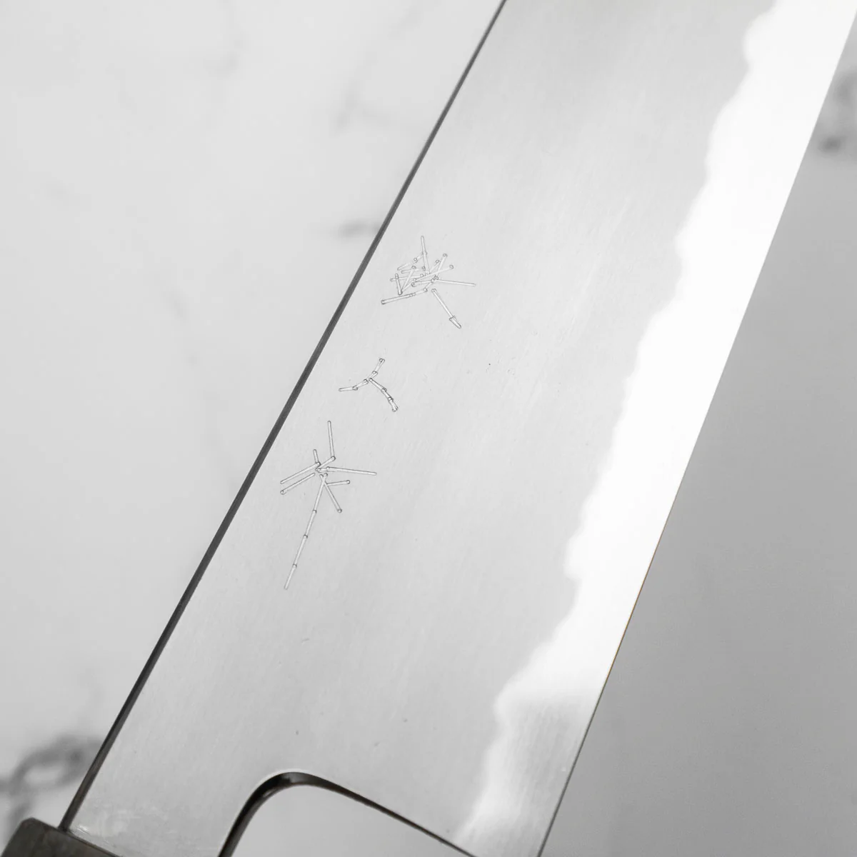 Tetsujin Hamono Blue 2 So Kasumi Kiritsuke Gyuto 240mm - Image 5