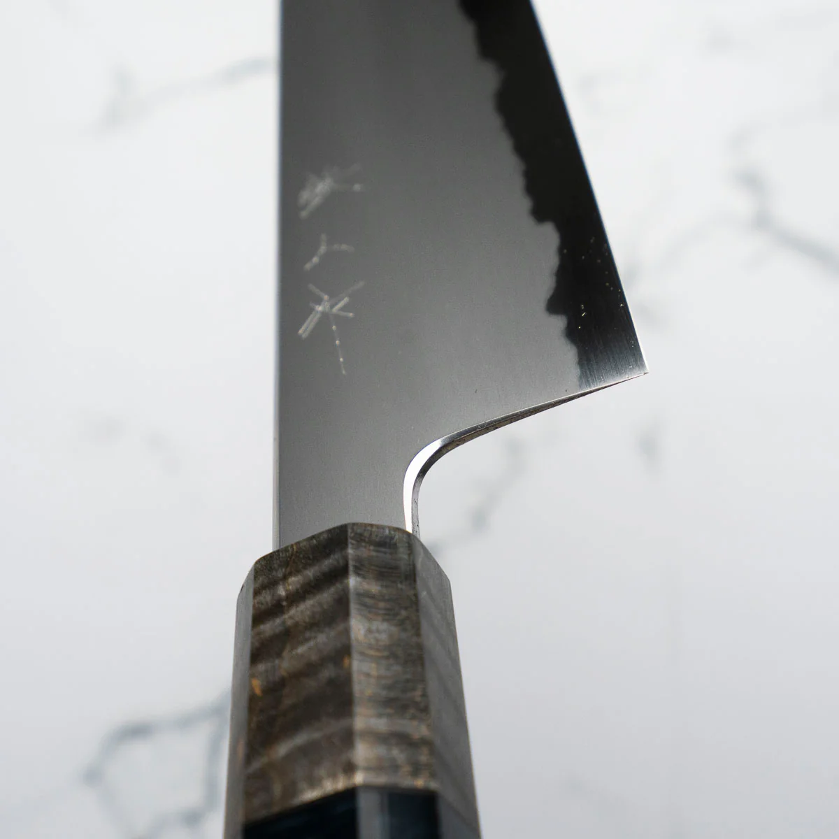 Tetsujin Hamono Blue 2 So Kasumi Kiritsuke Gyuto 240mm - Image 8