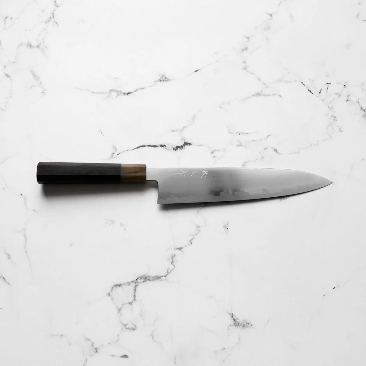 Tetsujin Hamono Ginsan Metal Flow Gyuto 240mm - Image 4
