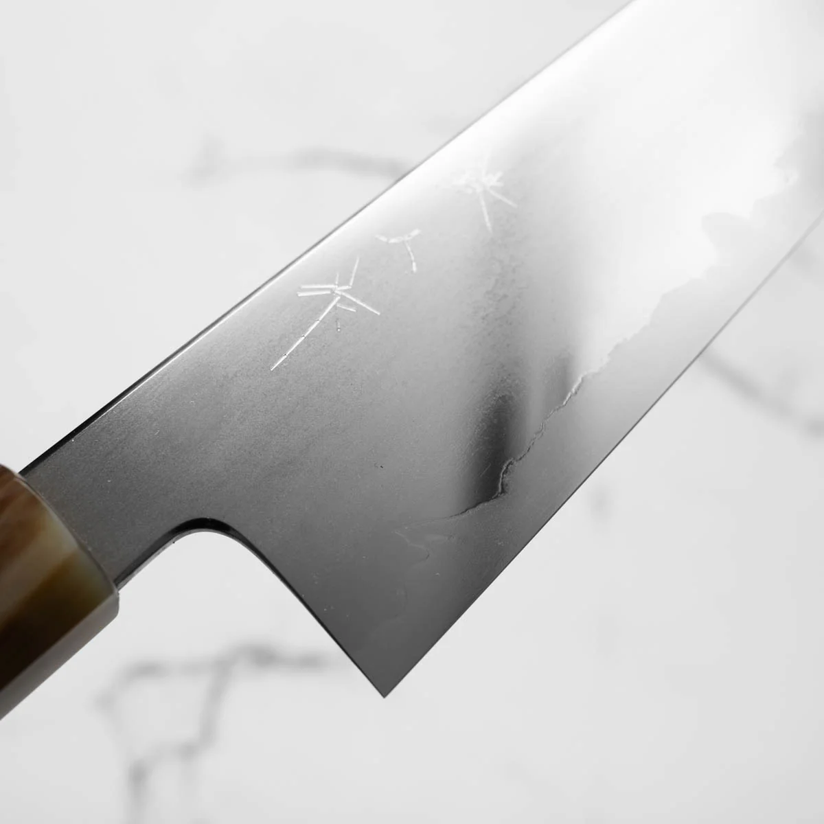 Tetsujin Hamono Ginsan Metal Flow Gyuto 240mm - Image 5
