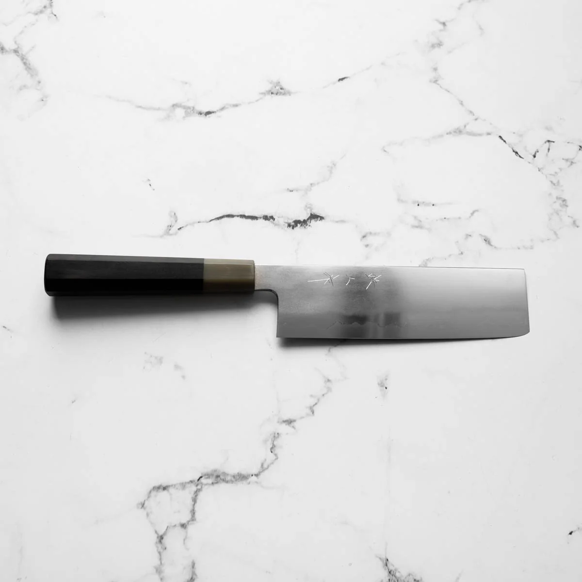 Tetsujin Hamono Ginsan Metal Flow Nakiri 180mm - Image 4