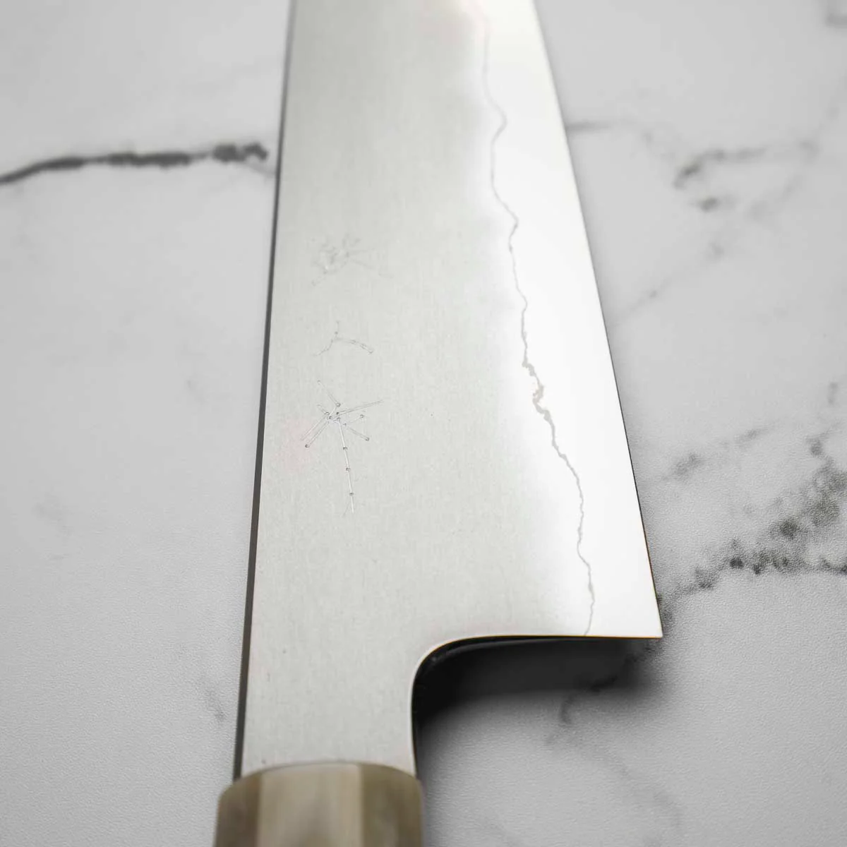 Tetsujin Hamono Ginsan Kasumi Gyuto 210mm - Image 5