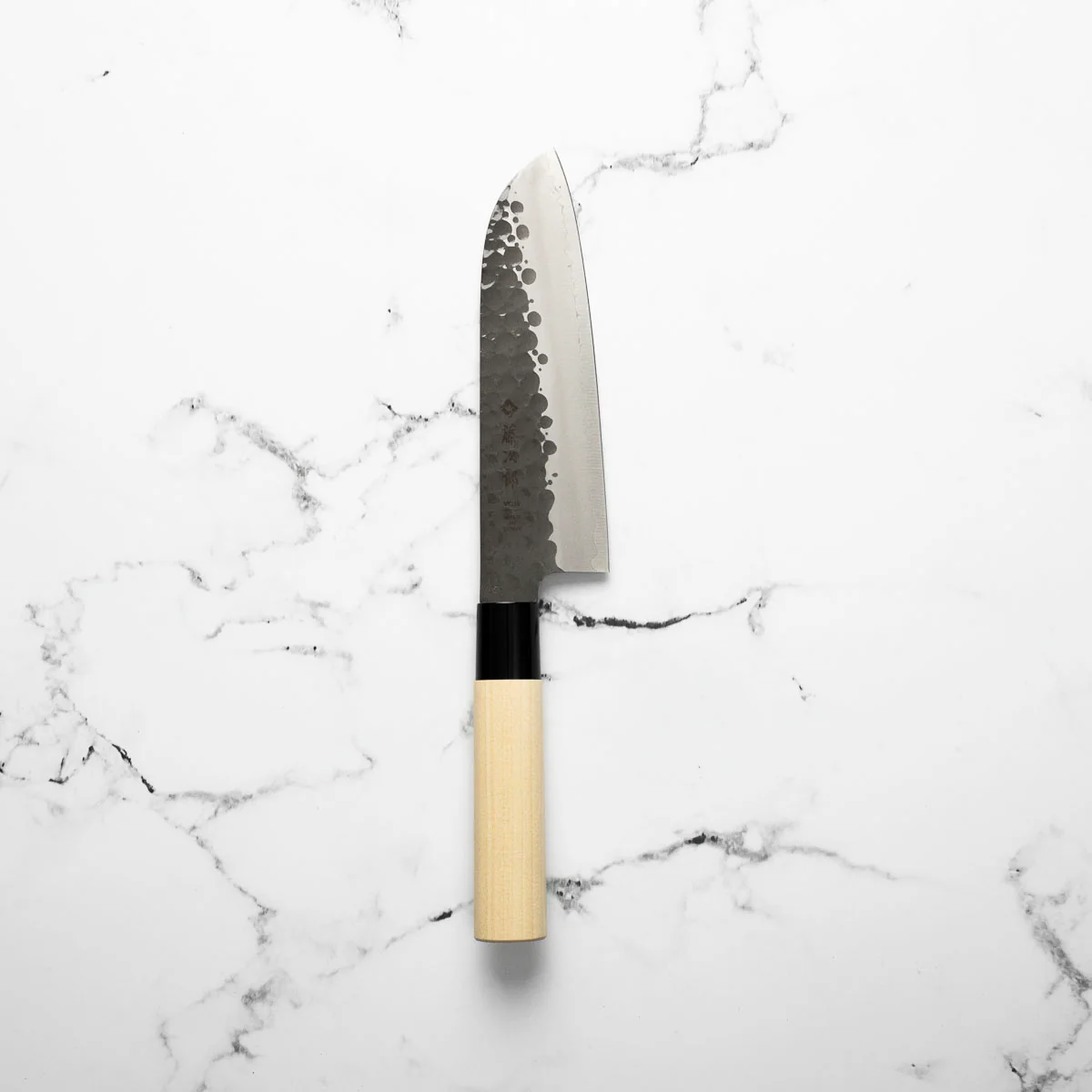 Tojiro DP Hammered VG10 Santoku 170mm - Image 3