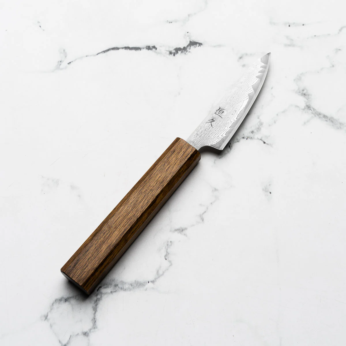 Tsunehisa AUS-10 Nami Damascus Petty 80mm - Image 2