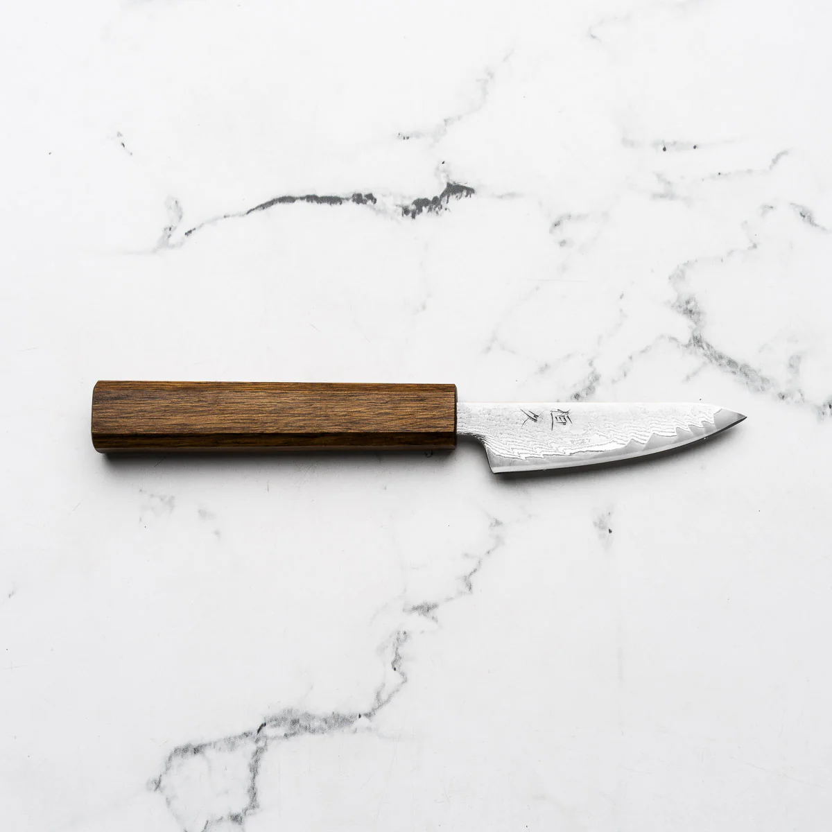 Tsunehisa AUS-10 Nami Damascus Petty 80mm - Image 4