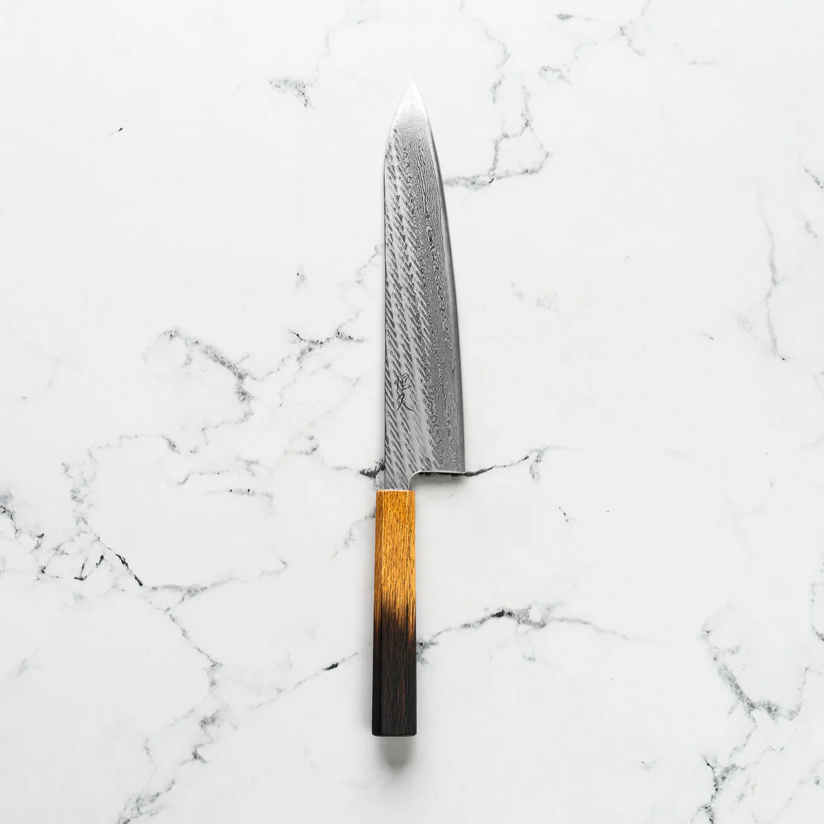 Tsunehisa Nawame Gyuto 240mm - Burnt Oak - Image 3