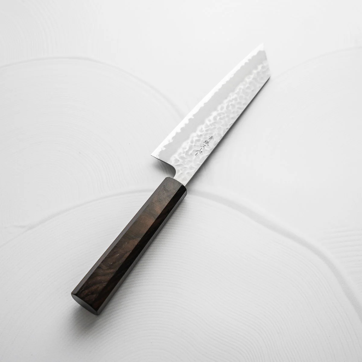 Tsunehisa Blue Super Tsuchime Bunka 165mm - Ebony - Image 2