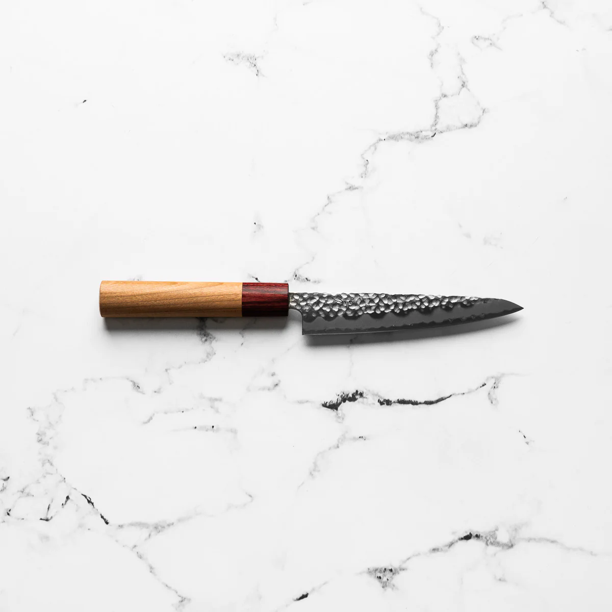 Tsunehisa Blue Super Tsuchime Petty 135mm - Cherry - Image 4