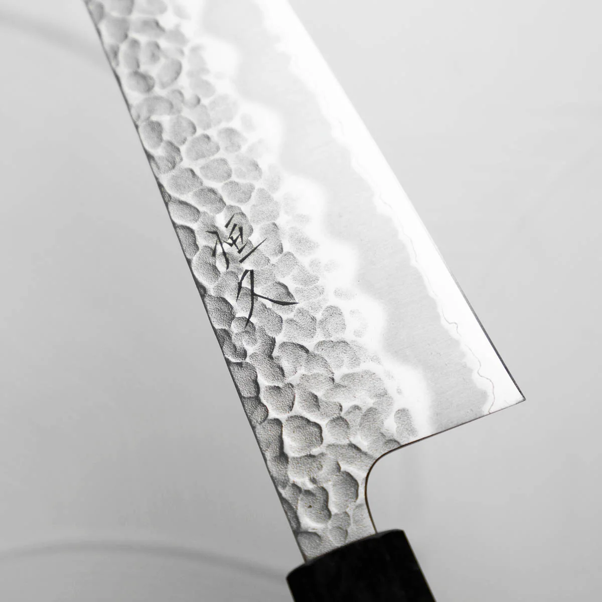 Tsunehisa Blue Super Tsuchime Gyuto 210mm - Ebony - Image 5