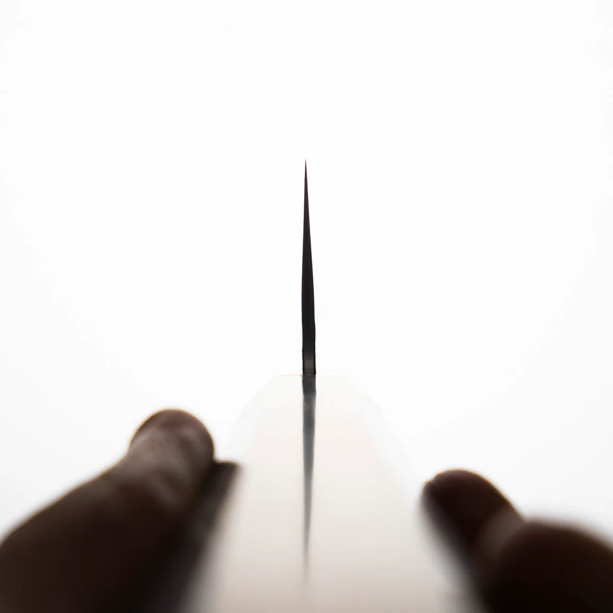 Tsunehisa Blue Super Tsuchime Gyuto 210mm - Ebony - Image 9