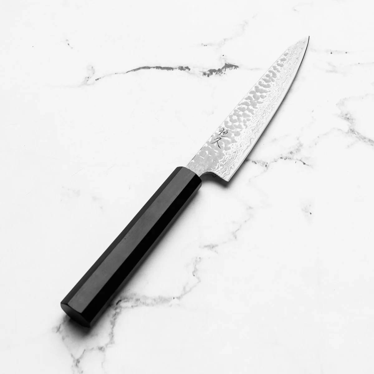 Tsunehisa Ginsan Geppaku Petty 135mm - Ebony - Image 2