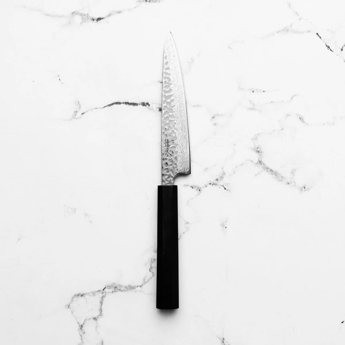 Tsunehisa Ginsan Geppaku Petty 135mm - Ebony - Image 3