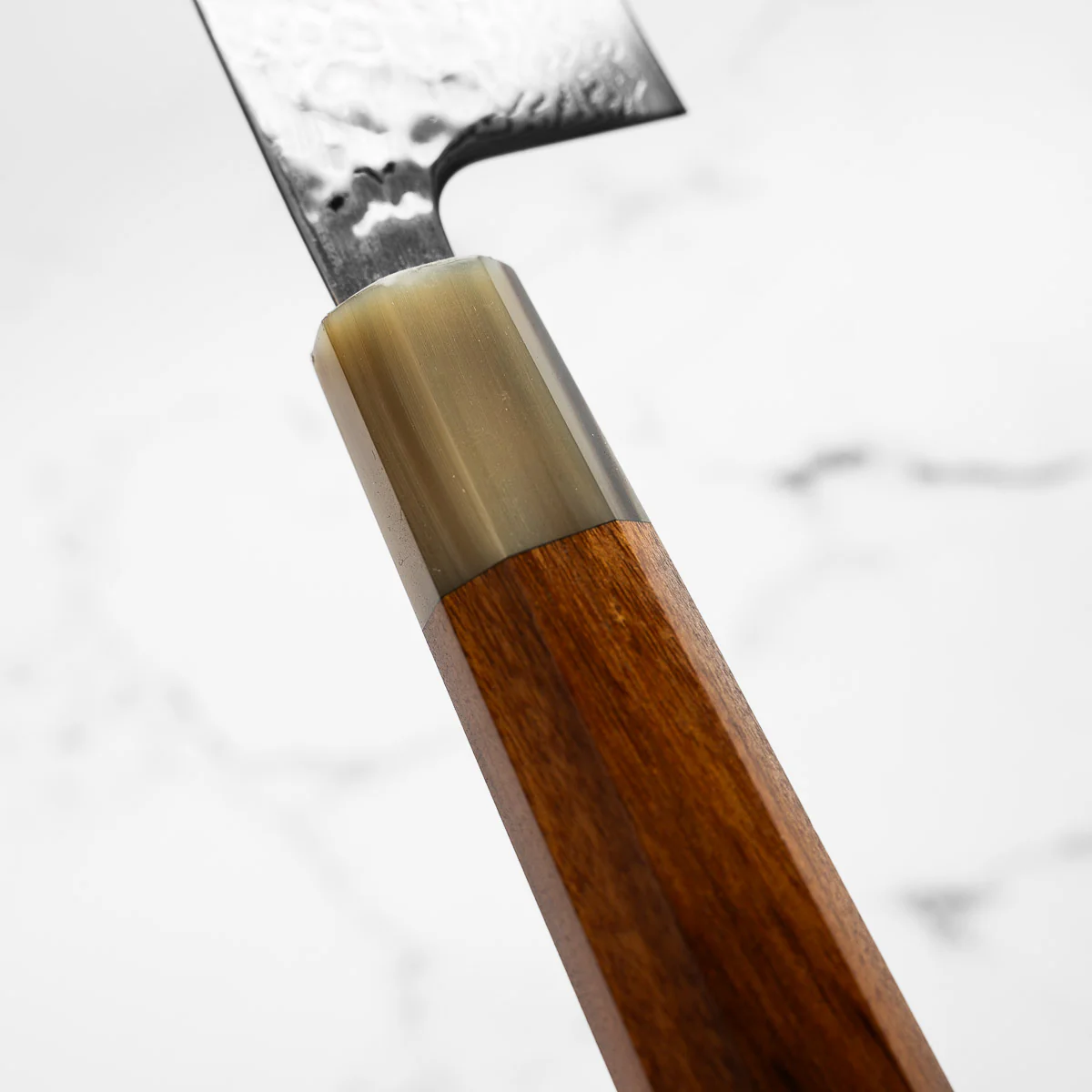 Tsunehisa Ginsan Geppaku Santoku 165mm - Quince - Image 6