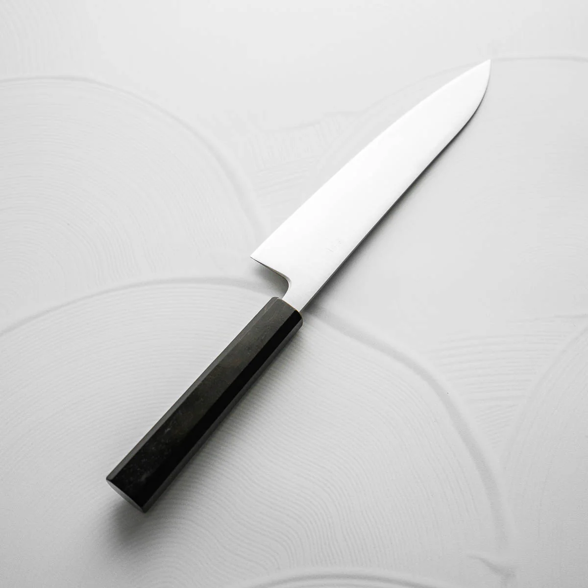 Tsunehisa Ginsan Migaki Gyuto 210mm - Ebony - Image 7
