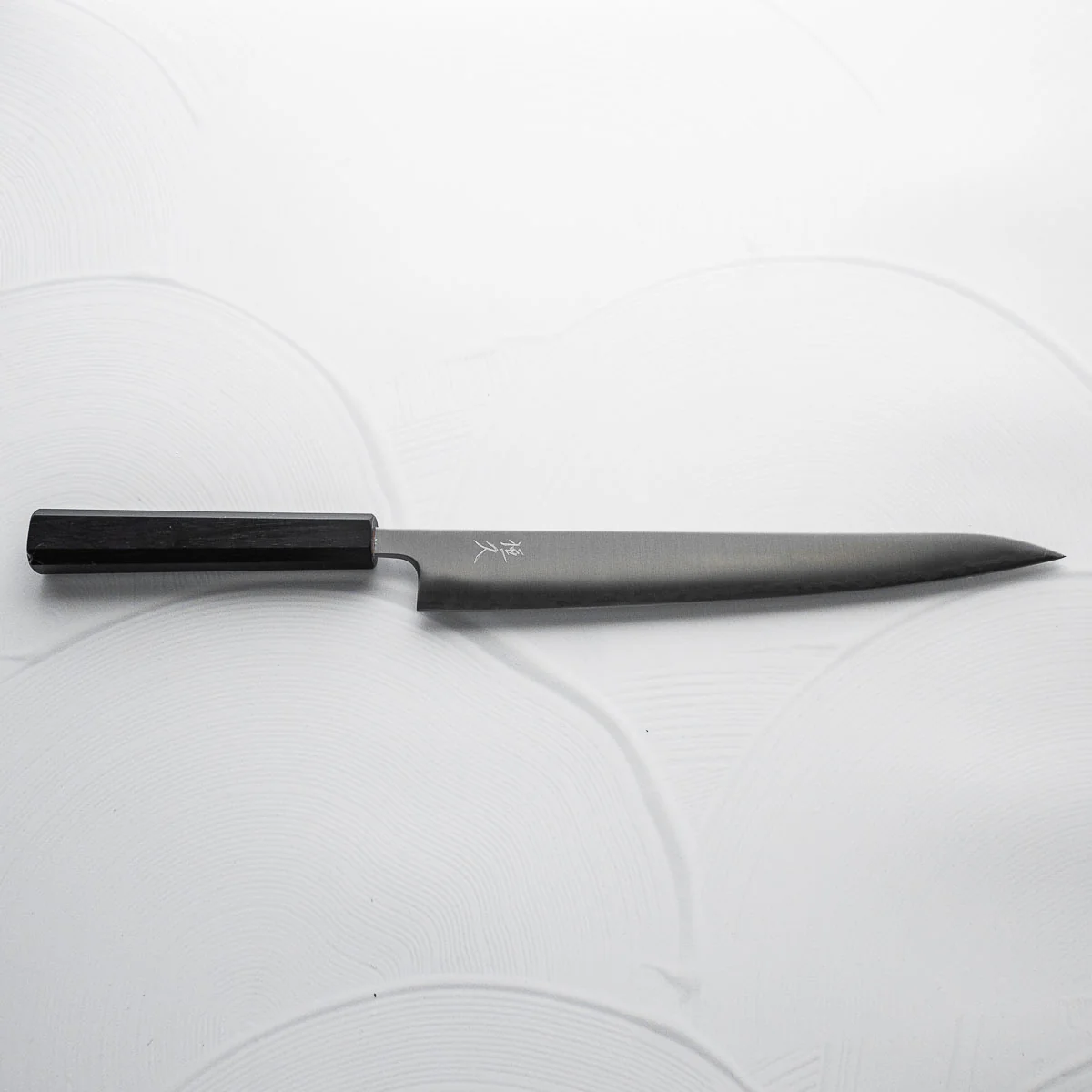 Tsunehisa Ginsan Migaki Sujihiki 270mm - Ebony - Image 4