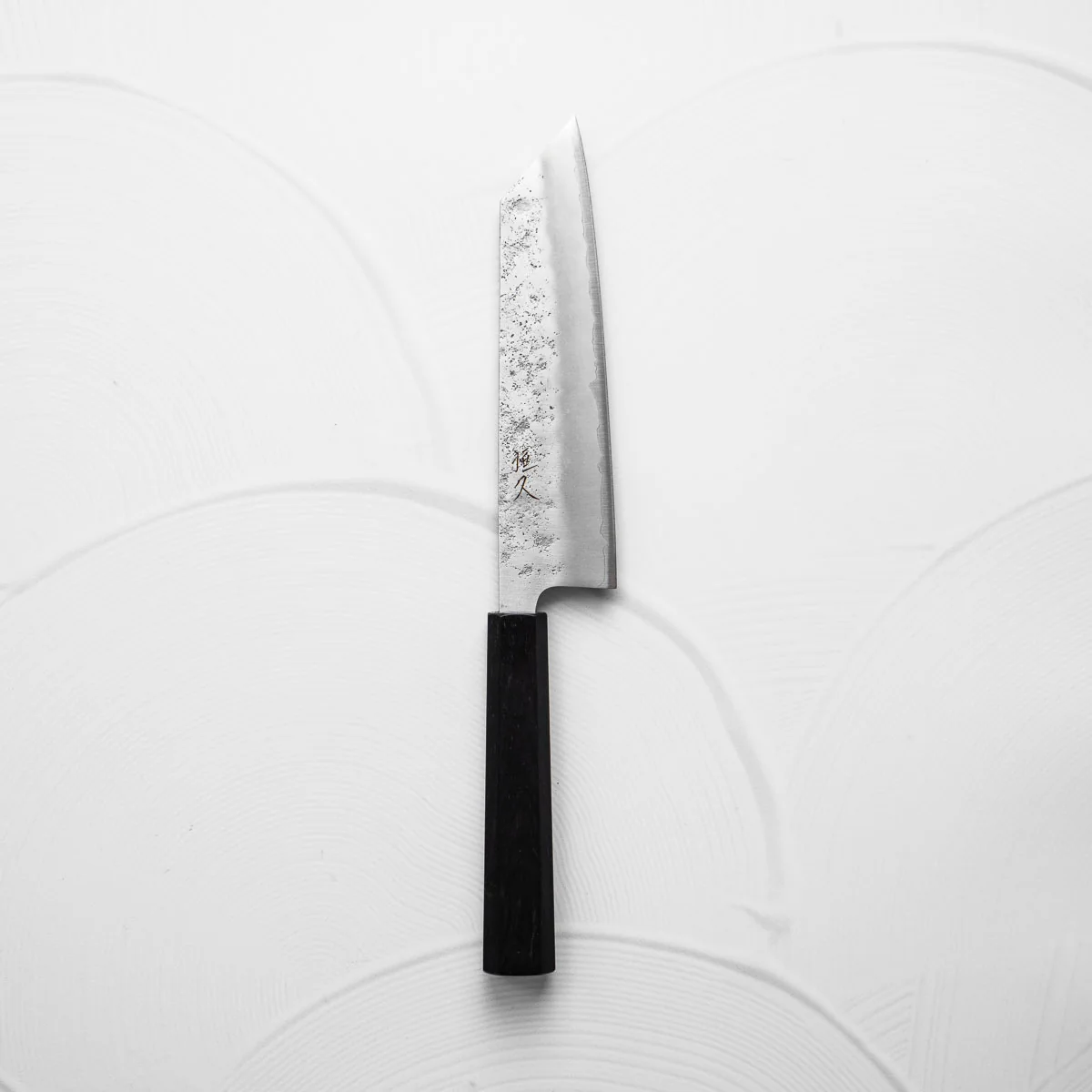 Tsunehisa Ginsan Nashiji Bunka 165mm - Ebony - Image 5