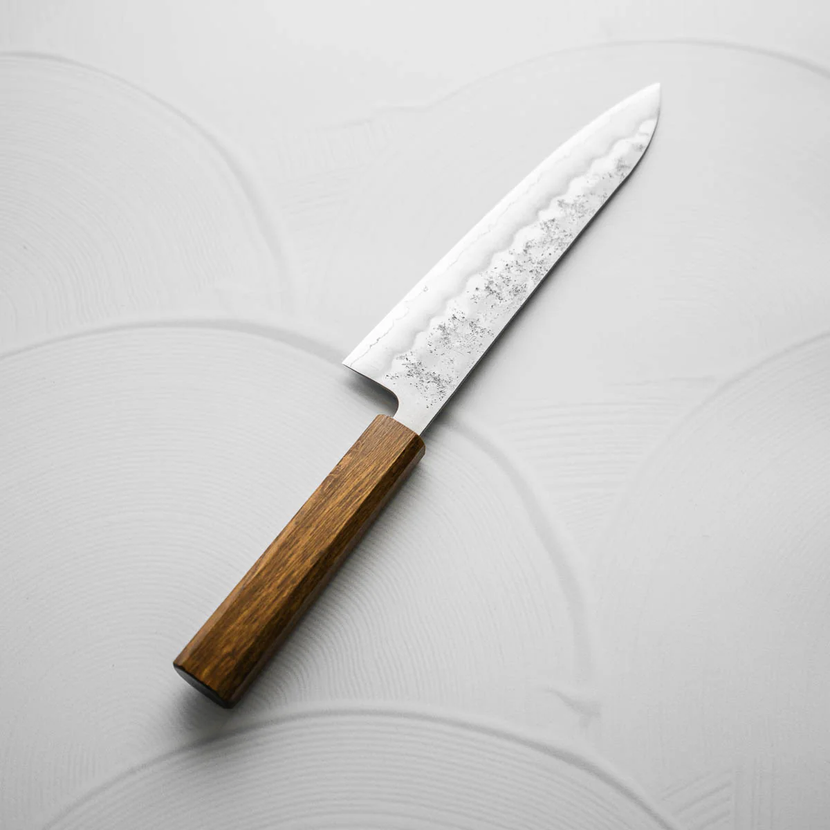 Tsunehisa Ginsan Nashiji Gyuto 210mm - Image 7