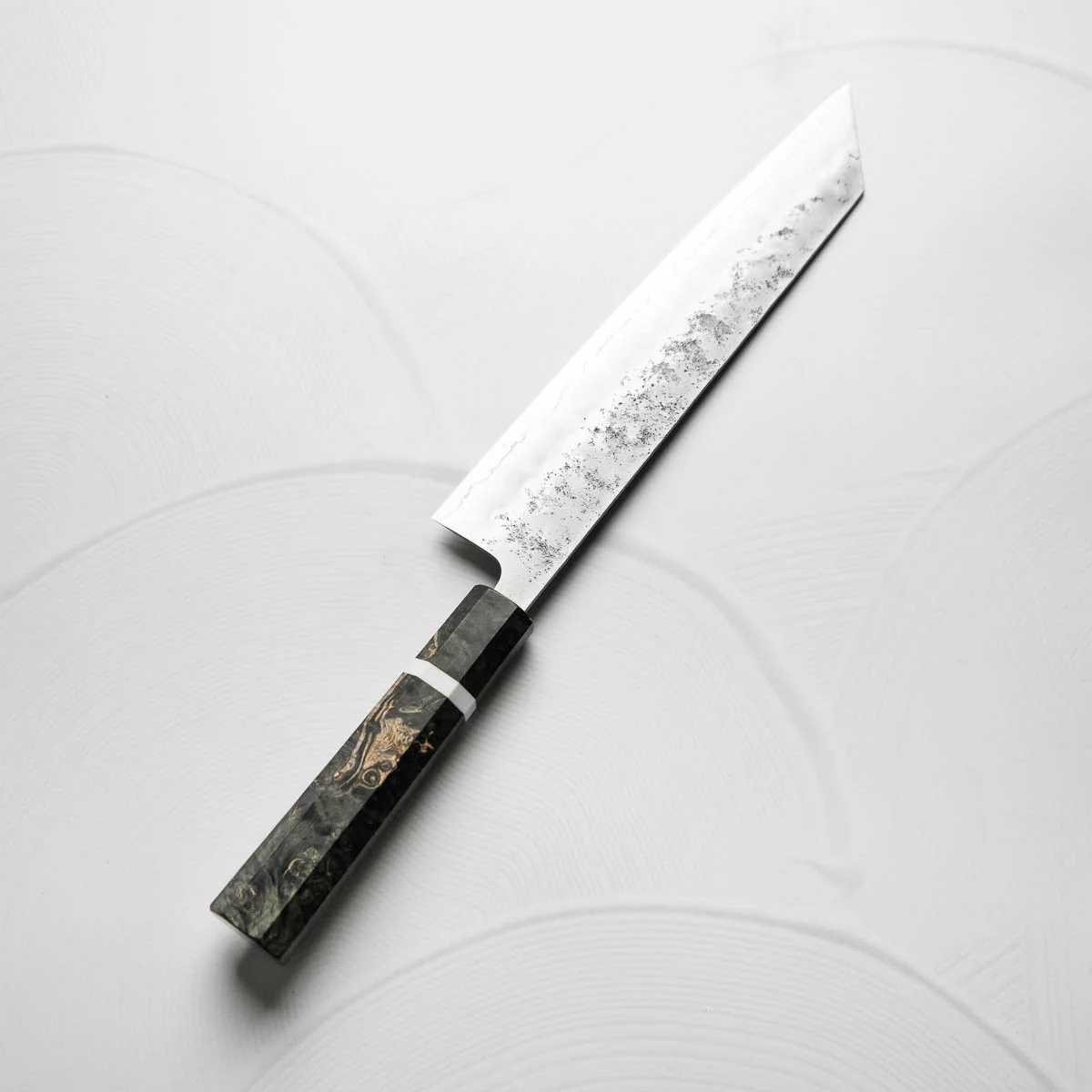 Tsunehisa Ginsan Nashiji Kiritsuke 240mm - Maple - Image 7