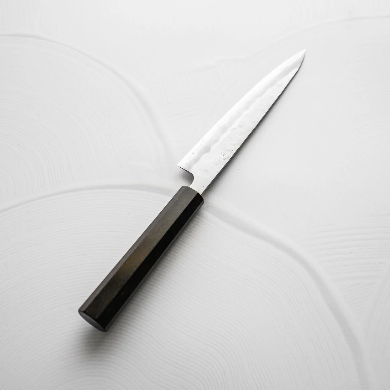 Tsunehisa Ginsan Nashiji Petty 150mm - Ebony - Image 3