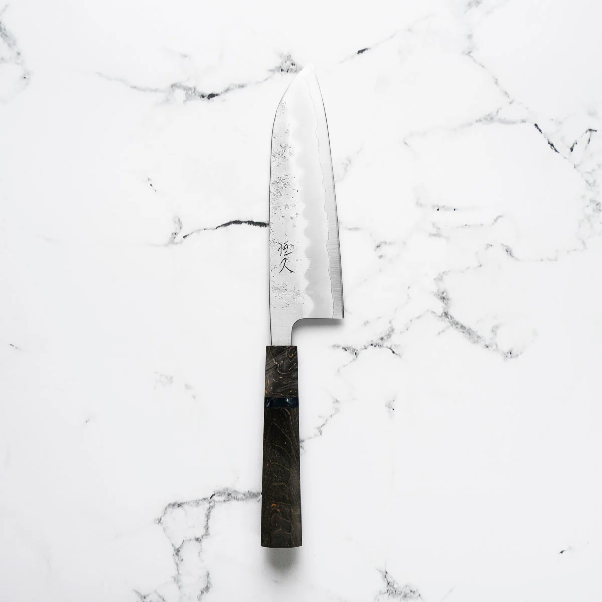 Tsunehisa Ginsan Nashiji Santoku 165mm - Image 4