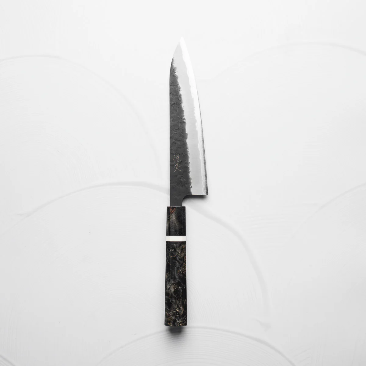 Tsunehisa Kurouchi Blue Super Nashiji Gyuto 180mm - Maple - Image 3