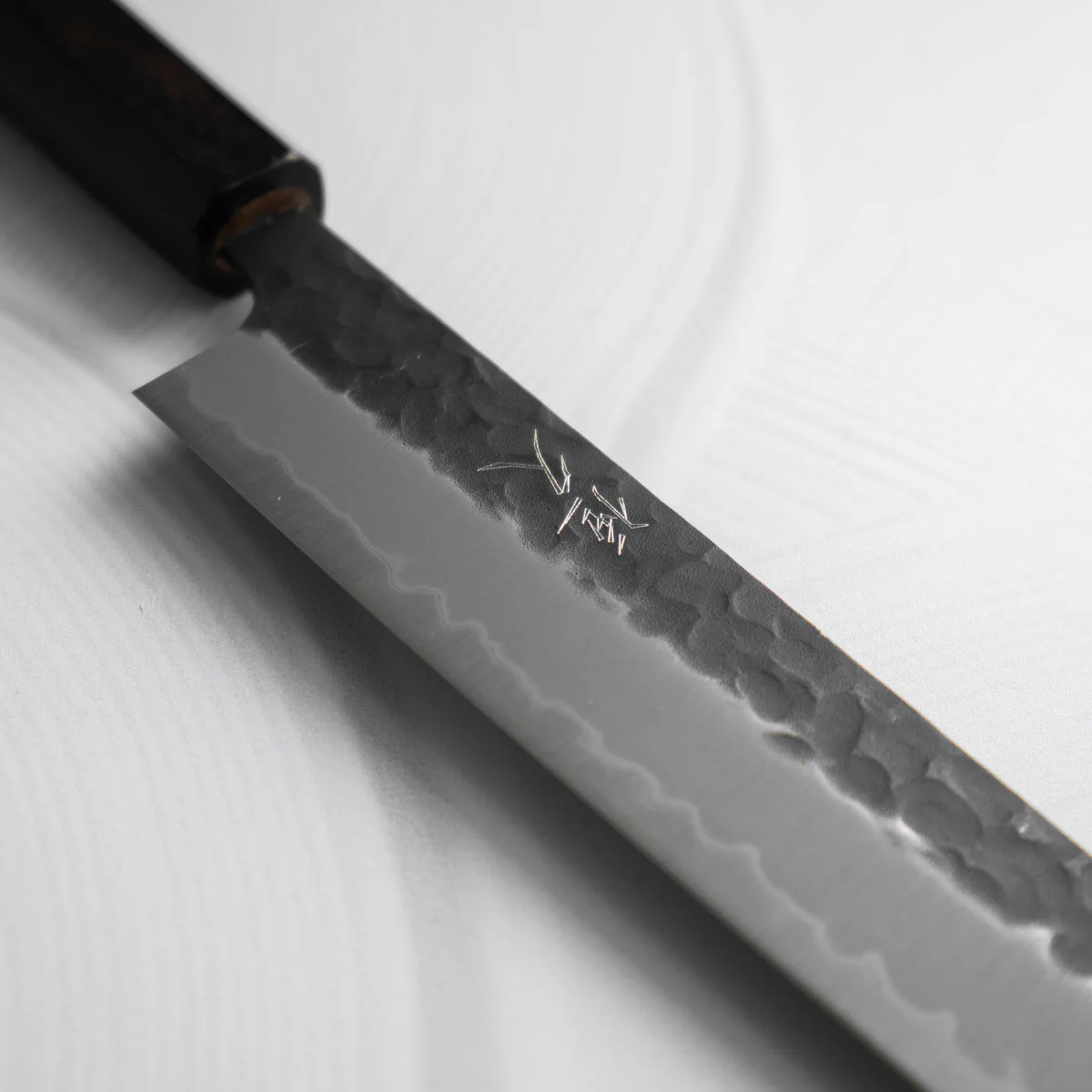 Tsunehisa Kurouchi Tsuchime Blue Super Sujihiki 270mm - Ebony - Image 4